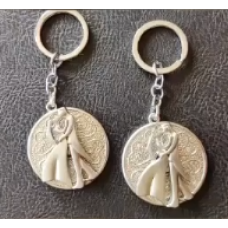 Customised Spin Couple Keychain