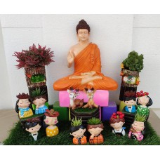 LORD BUDDHA with Followers 