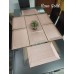 Laser Cut Metallic Dining Placemats With Runner for 6 Seater Dining Table Set - Home Decor Gifts