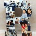 Customised Letter Collage With CutOut Frame 12x12 Inches