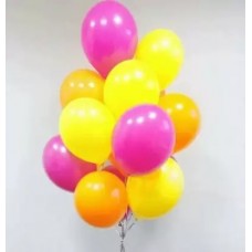 Metallic Finish Multi Color Balloons for Birthday Anniversary Party Decoration (Pack of 50)