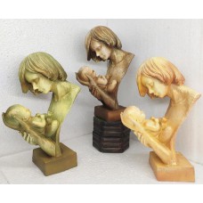 Mother Child Love Polyresin Showpiece Gift Home Decor