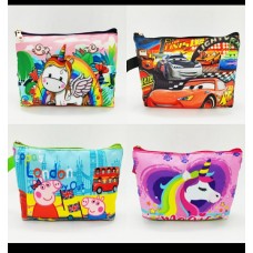 Multipurpose Printed Hand Pouch for Birthday Return Gift Set of 6