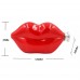 Novelty Red Lips Stainless Steel Flask With 2 Shot glasses and Funnel  