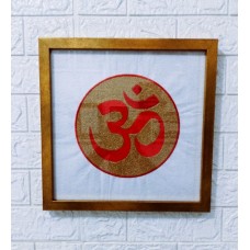 Om Embroidered Hand Made Artwork For Home Office Wall Décor - Home Decor Gifts