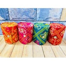 Patola Print Bangle Box for Return Gifts 4 Inch Set of 10