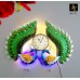 Peacock Pair LED Clock - Home Decor