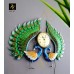 Peacock Pair LED Clock - Home Decor