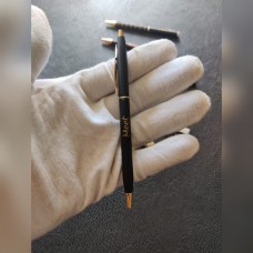 Personalised Metal Black Pen