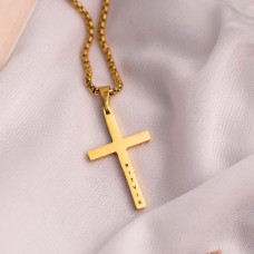 Personalised Cross Necklace - Beauty