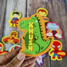 Personalised Fridge Magnet Kids Theme Set of 3 - Gift for Kids