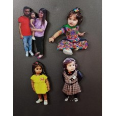 Customised Picture Fridge Magnet Set of 2 - Gift For Birthday Anniversary