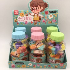 Qihao Brand Fancy Eraser Bottle Pack of 1 - Gift for Birthdays