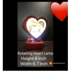 Customised Rotating Heart Frame