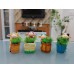 Sheep Gang Resin Planters Home Decor Set Of 4