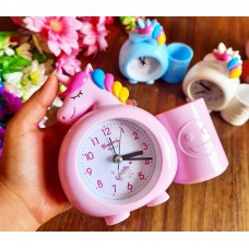 Unicorn  Alarm clock With pen stand..