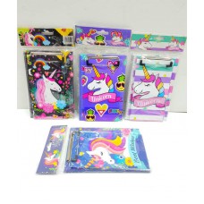 Unicorn Theme Notepad With Clip Board