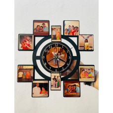 Square Shaped Customised Wall Clock
