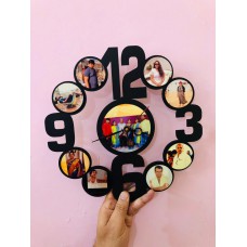 Customised Big Numbered Wall Clock