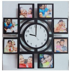 Square Pattern Personalised Wall Clock
