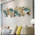 Wall Décor Art Golden Circle Butterfly