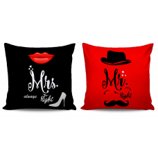  Couple Pillow Mr n Mrs