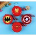 Metal Tin Round Coin Earphones Pen Drive Jewellery Pouch