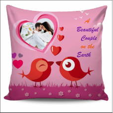 Love Pillow Bird Couple