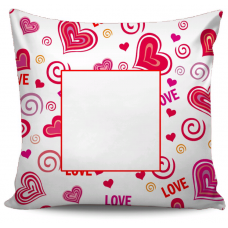 Love Pillow Multi Hearts 