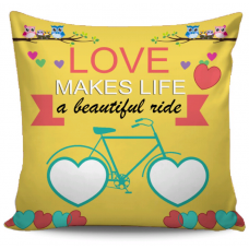 Love Pillow Love Makes Life Beautiful
