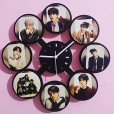 BTS Theme Wall Clock